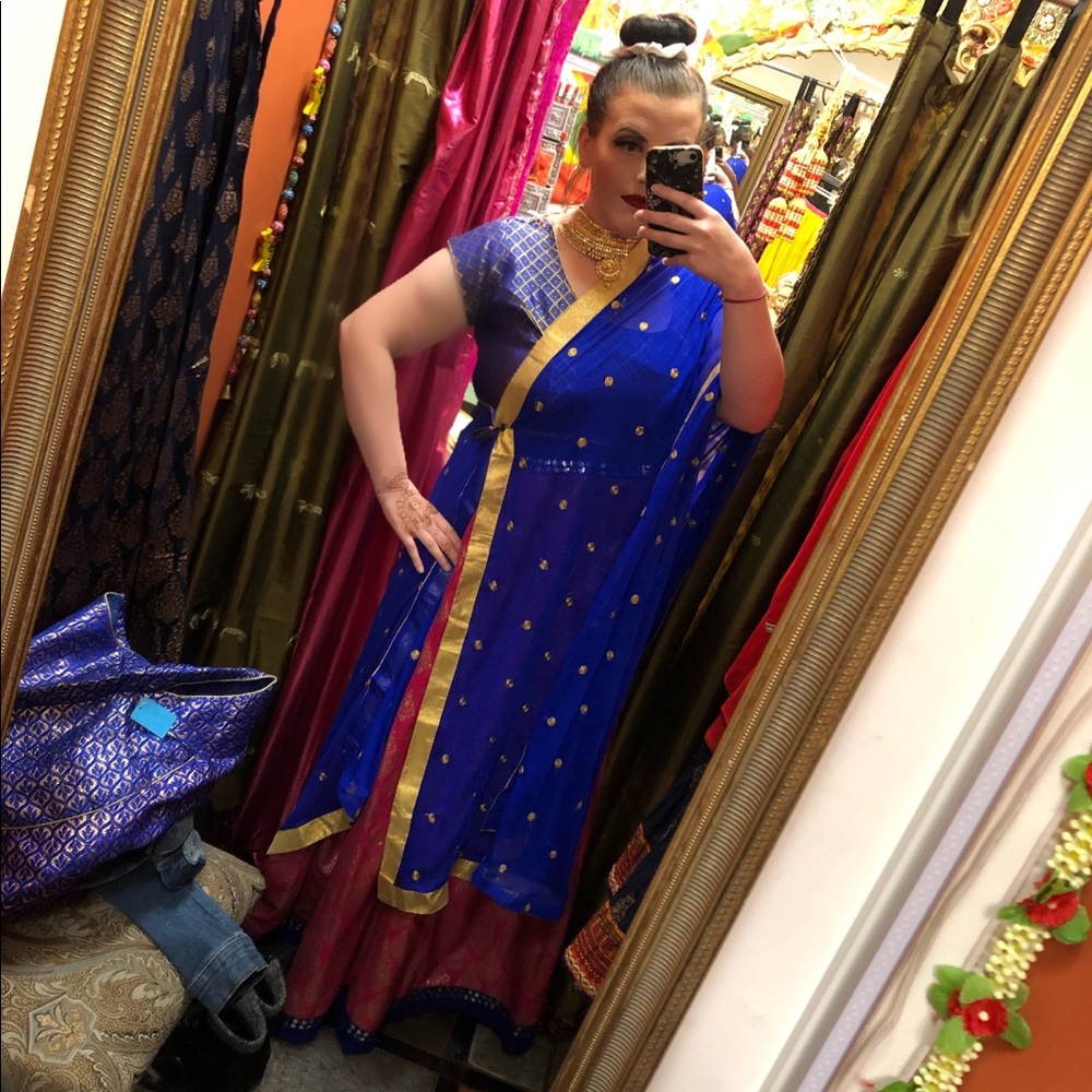 Indian Lehenga (Skirt and Scarf)